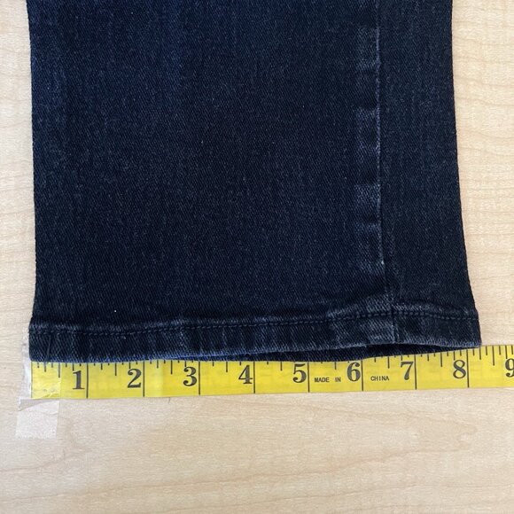 Riders Women's Relaxed Fit Black Denim Jeans Size 10M High Rise Stretch Straight - Picture 10 of 10
